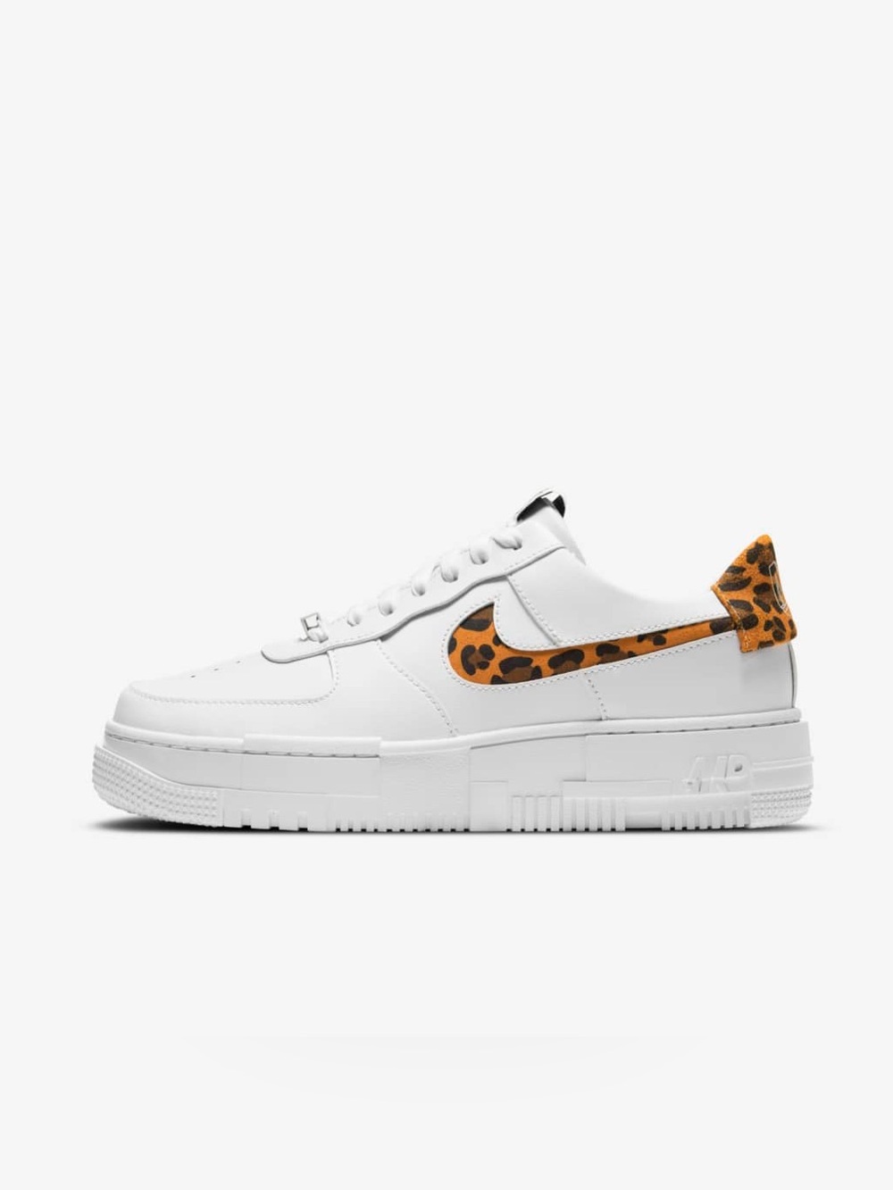 Nike Women’s White Leopard Air Force